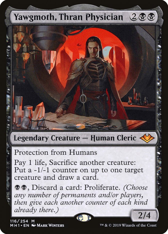 Yawgmoth, Thran Physician Magic: The Gathering card